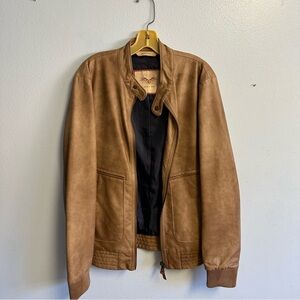 Zara Brown Leather Jacket